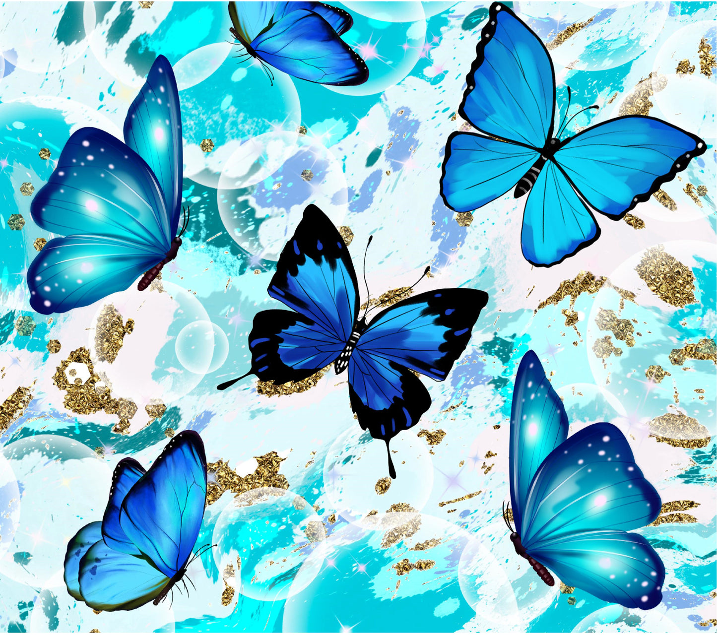 Blue Butterflies