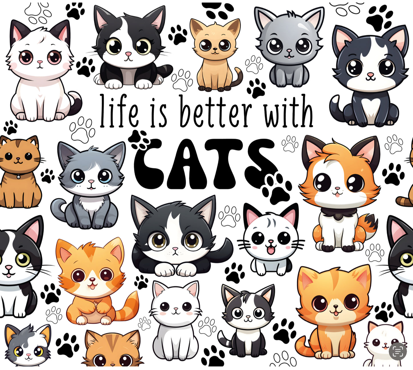 Life is Better with Cats