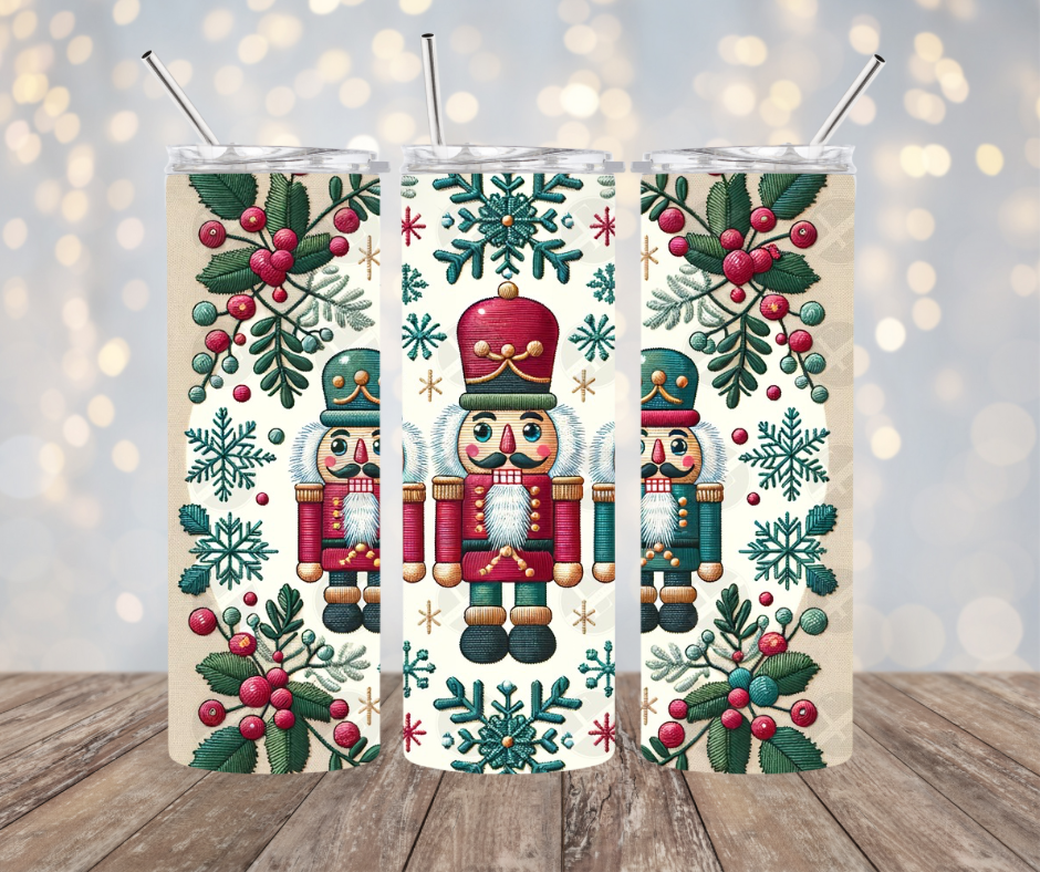 Red and Green Nutcrackers