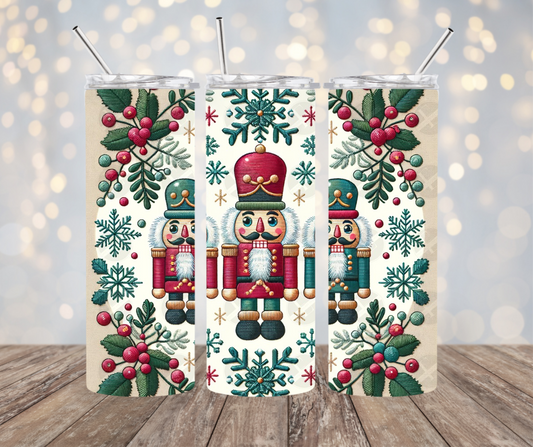 Red and Green Nutcrackers