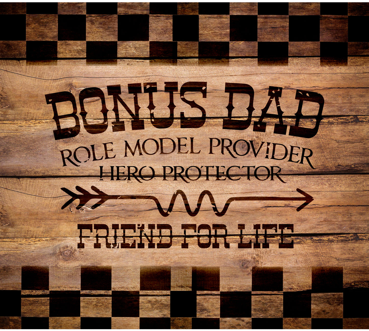 Wooden Bonus Dad