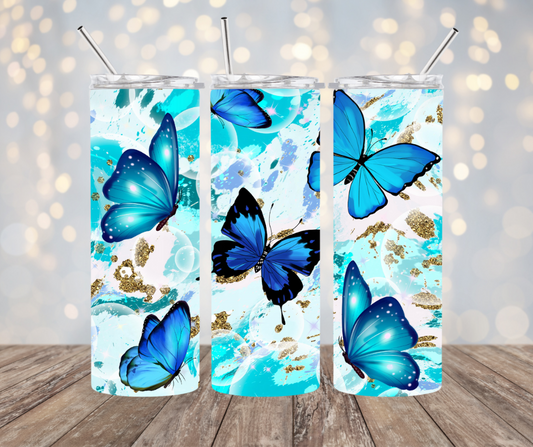 Blue Butterflies